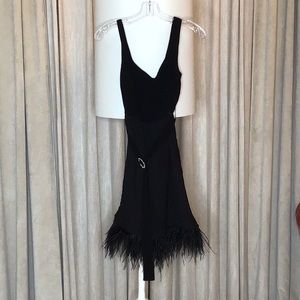 HVN Suki Feather Dress